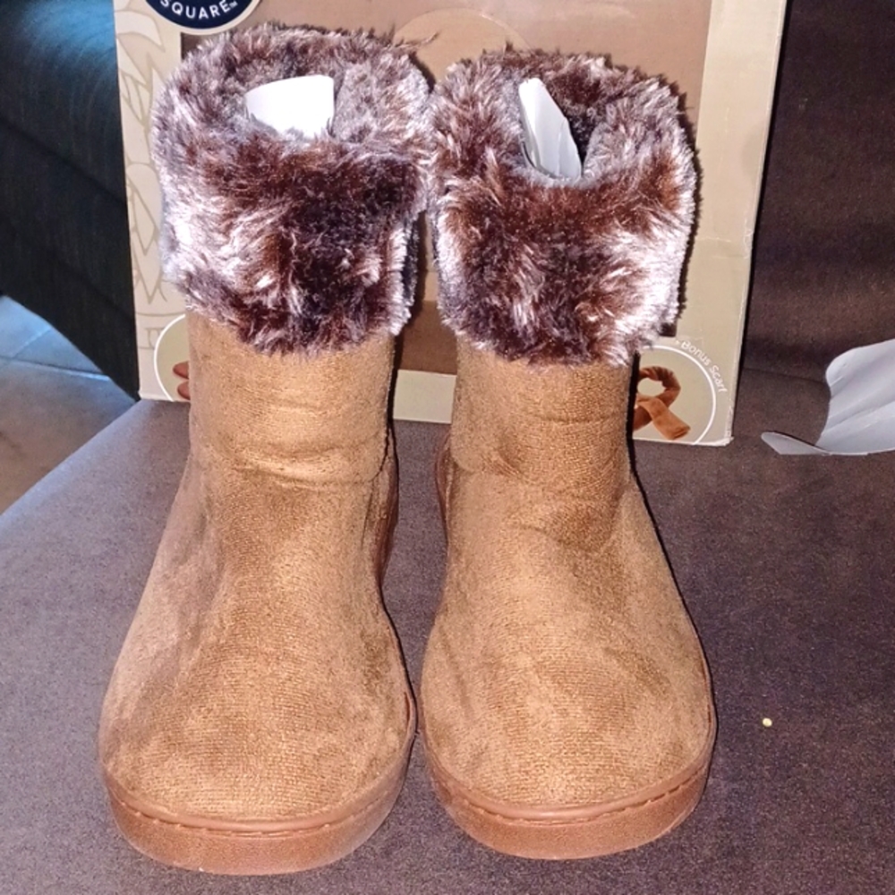 Memory Foam slipper boots